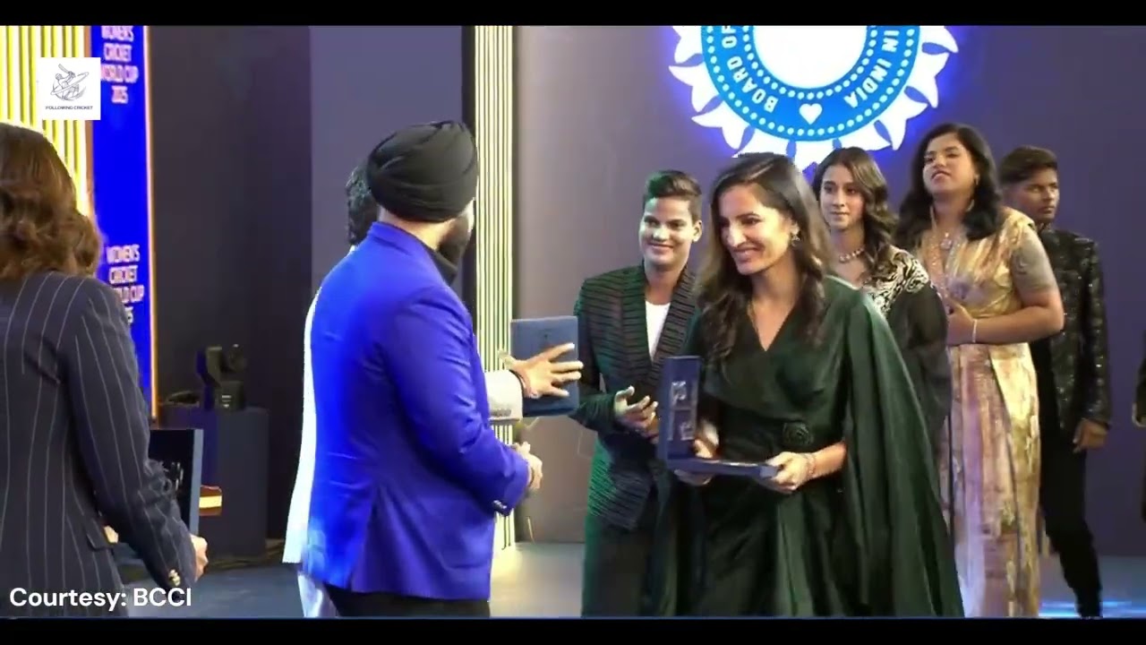 ICC Women's world cup Winning team BCCI awards | indian cricket team
