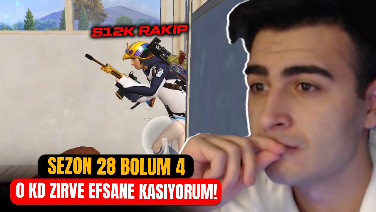 0 KD İLE EFSANE KASIYORUM! SEZON 28 BÖLÜM 4 - PUBG Mobile Zirve Savaşı Kasma Taktikleri