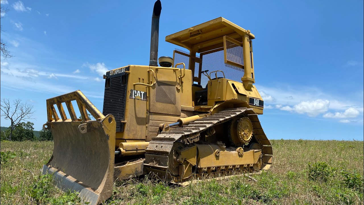 Can I Doze my first pond with this Cat D4H??#diesel #caterpillar #bulldozer