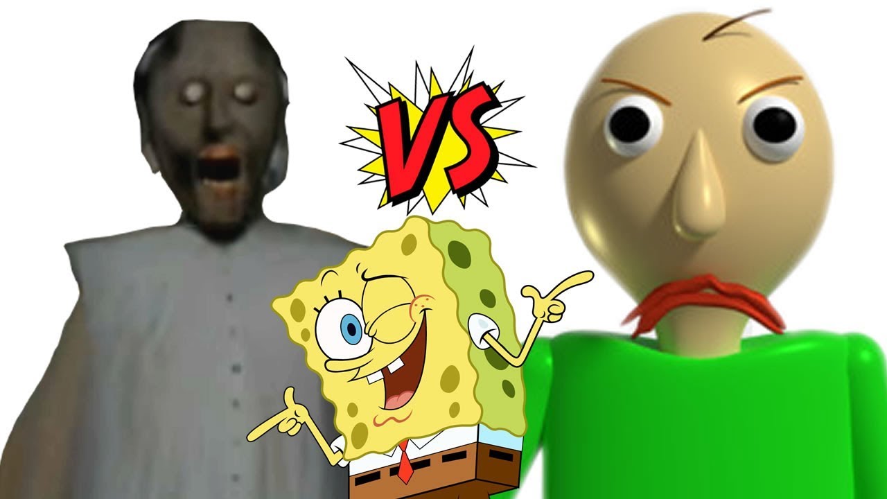 BALDIS vs GRANNY (MULTIPLAYER) | Bob Esponja