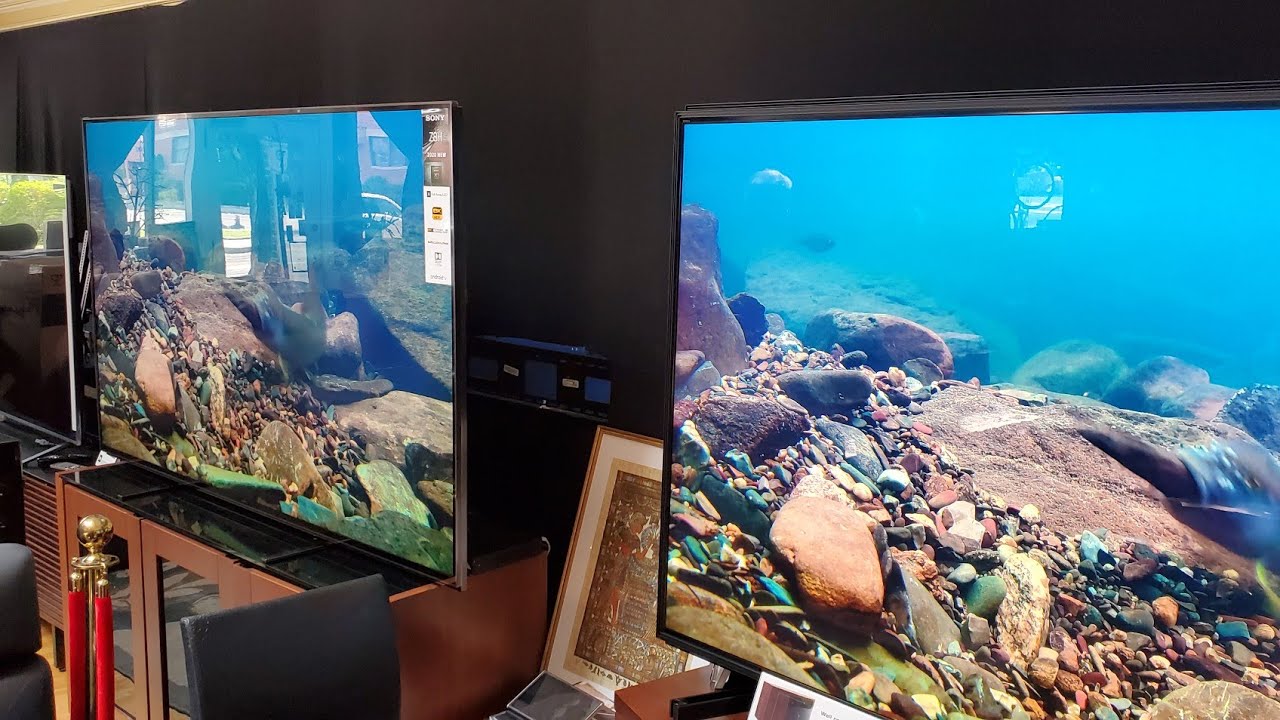 SONY Z8H 8K VS THE SONY MASTER SERIES Z9G , FIRST LOOK AT SONY'S Z8H 8K MONSTER, VALUE ELECTRONICS