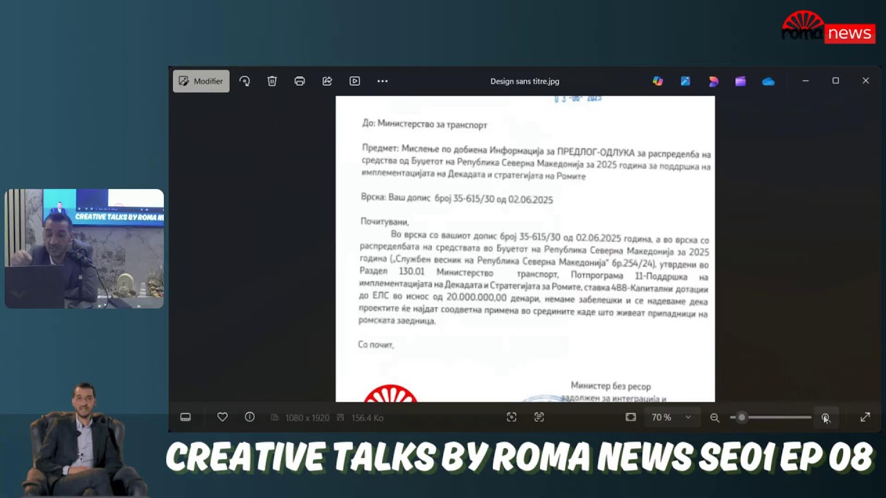⭕ Koj parungja i Romani Politika ⁉️ 🗣️  #CreativeTalksByRomaNews SE01 EP08