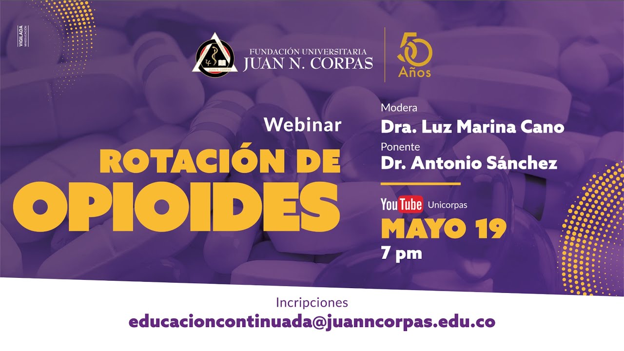 #WebinarCEPC Rotación de Opioides