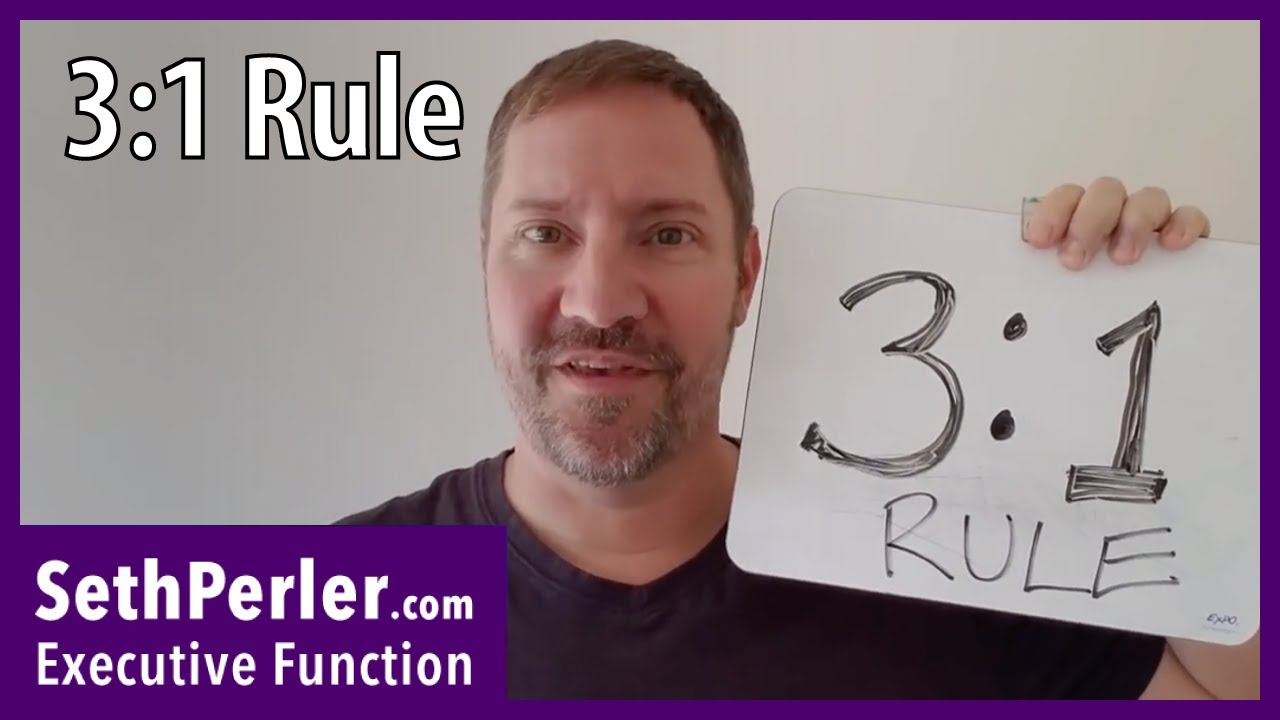 Parents: The 3:1 Rule