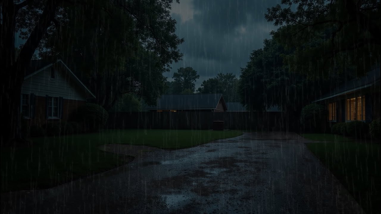 Cozy Sound of Rain | Relaxing & Calming White Noise – Rain Sounds for Sleeping