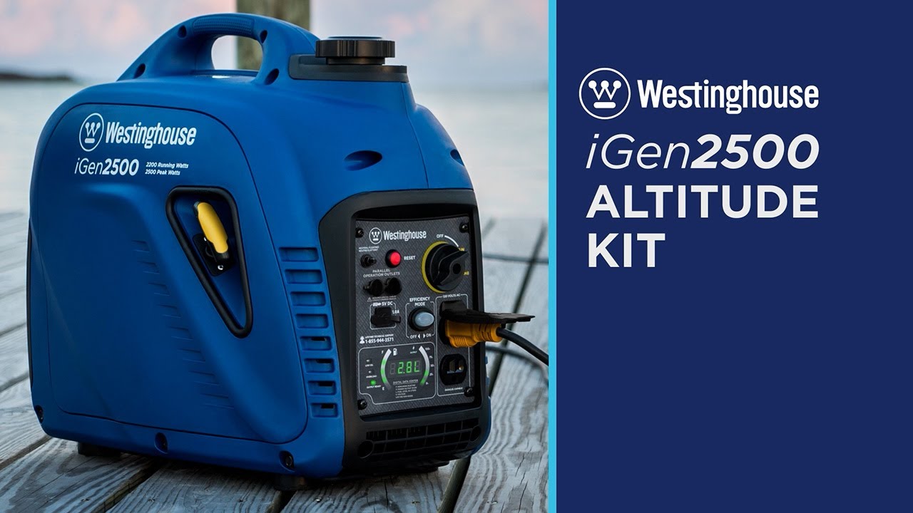 iGen2500 Altitude Kit Installation - Westinghouse Portable Power Generator