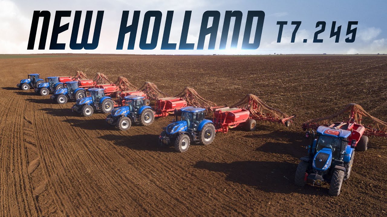 Dünyanın En Büyük Tarım Arazisinde New Holland T7.245’i inceledik!