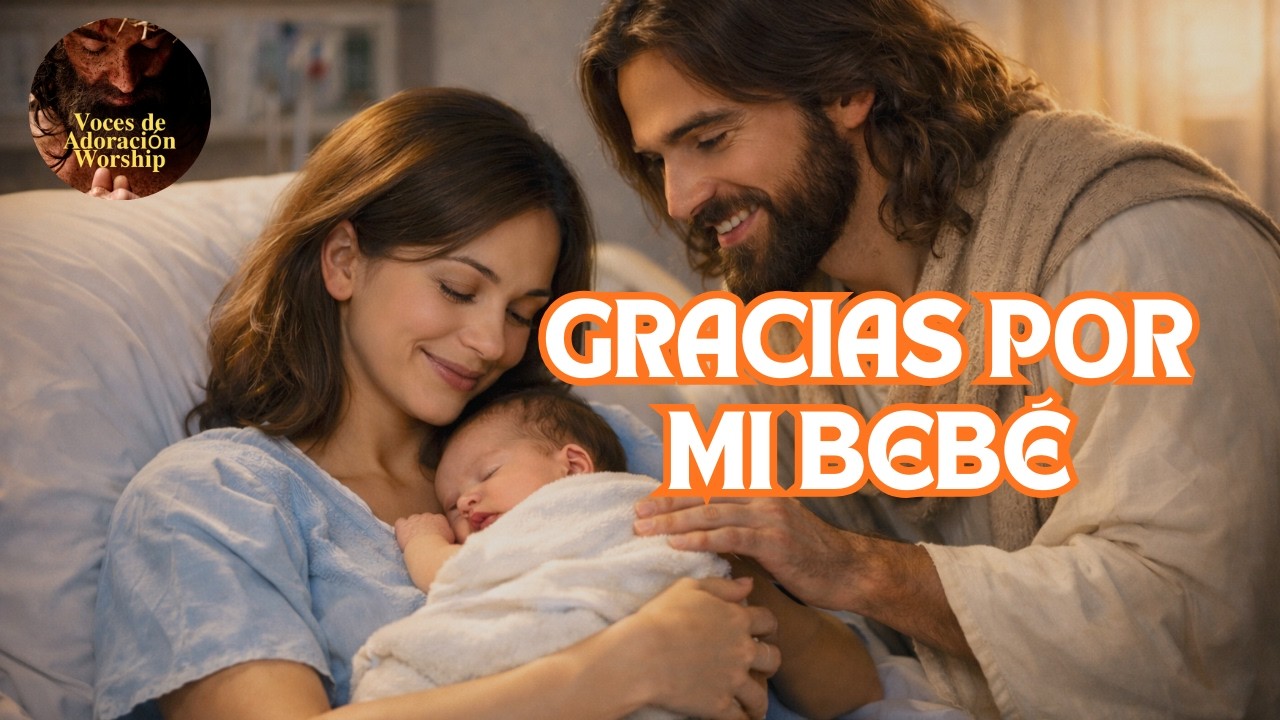 Gracias por mi bebé 🙏 Canción cristiana sobre el nacimiento y confiar en Dios 👶✨