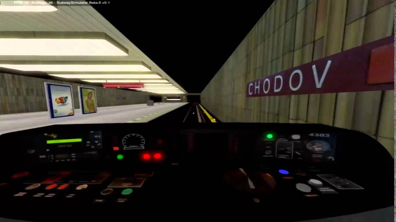 SubwaySimulator: Simulátor pražského metra