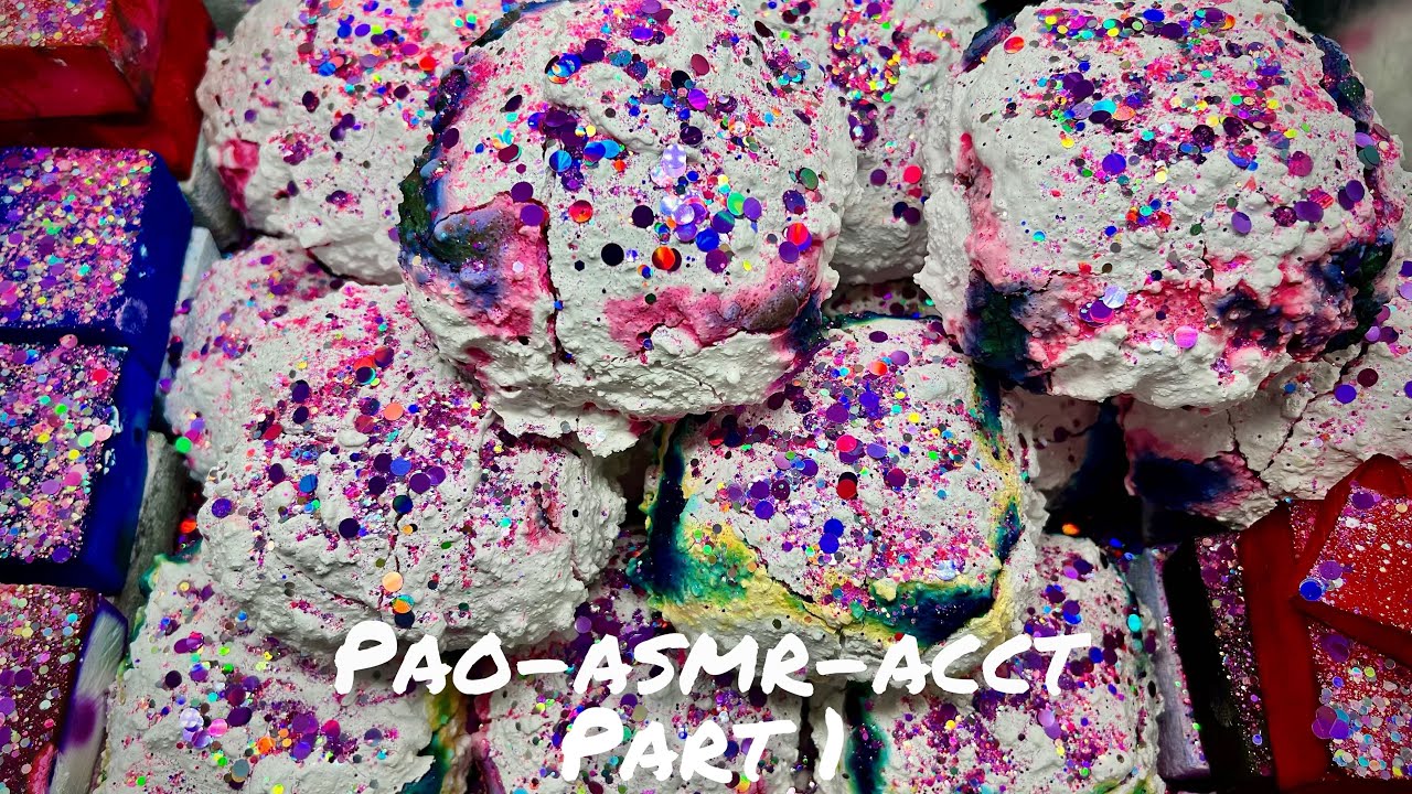 Pao-sted Mass Crush Celebration 🎉🎉 | Thank you for 13k! 💙🩷💜 | ASMR | Part 1 of 2 | Gym Chalk