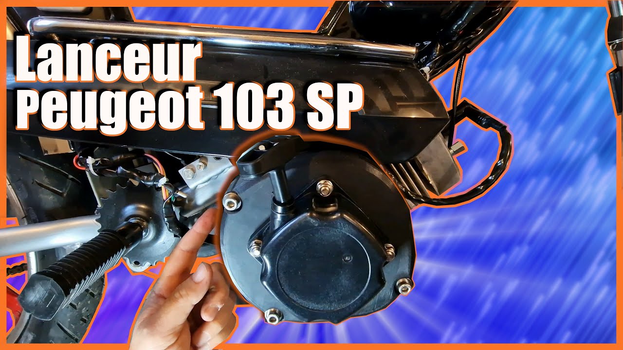 J'installe un lanceur de d&eacute;marrage sur mon 103 SP