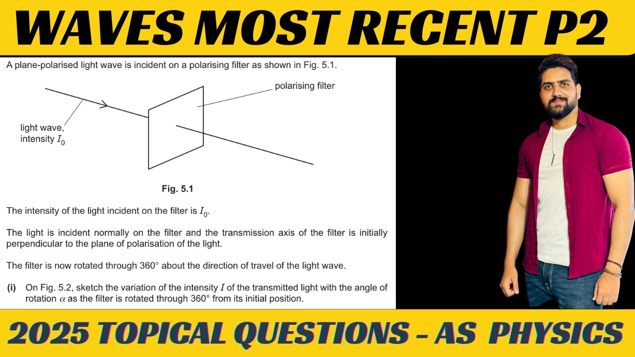 Waves Past Paper Practice P2 | A Level Physics