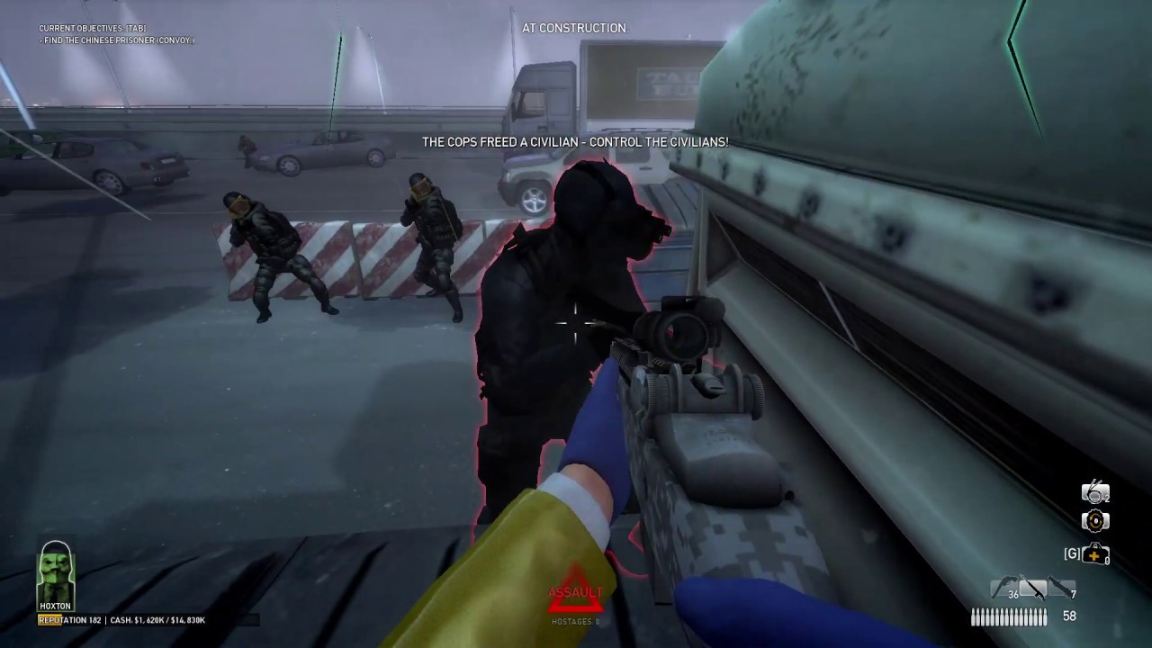 PAYDAY The Heist (Green Bridge) exploit with medic bag