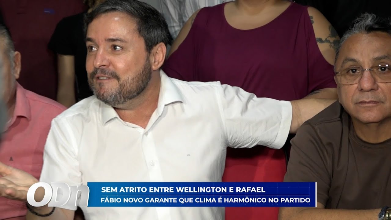 Sem atrito entre Wellington e Rafael: Fábio Novo garante que clima é harmônico no PT 27 01 2026