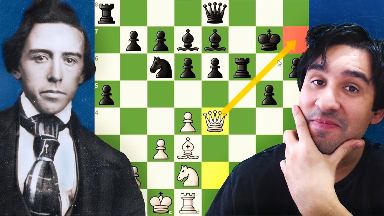 Joguei com o Paul Morphy e ATAQUEI??