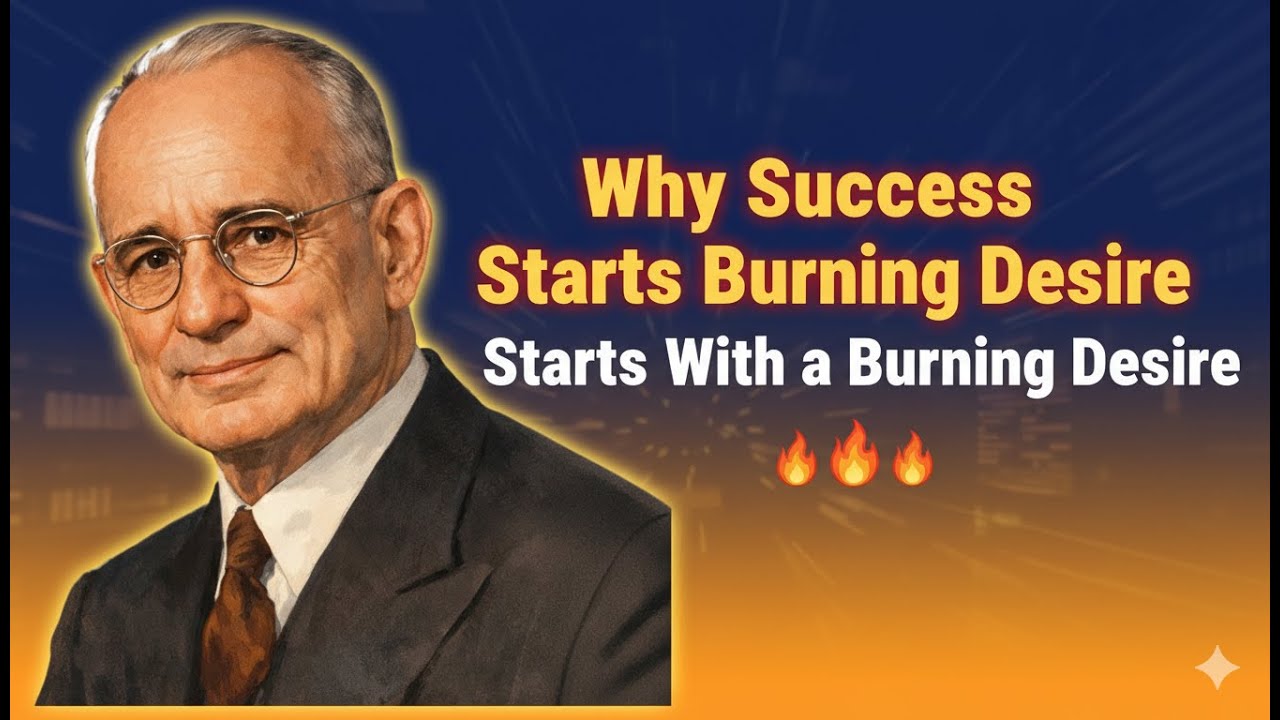 Why Success Starts With a Burning Desire | How to Unlock the Drive That Changes Everything