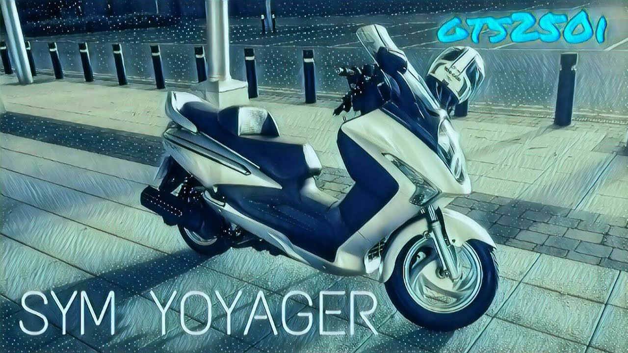Sym Gts250i Voyager Maxi scooter review (SH300 alternative?)