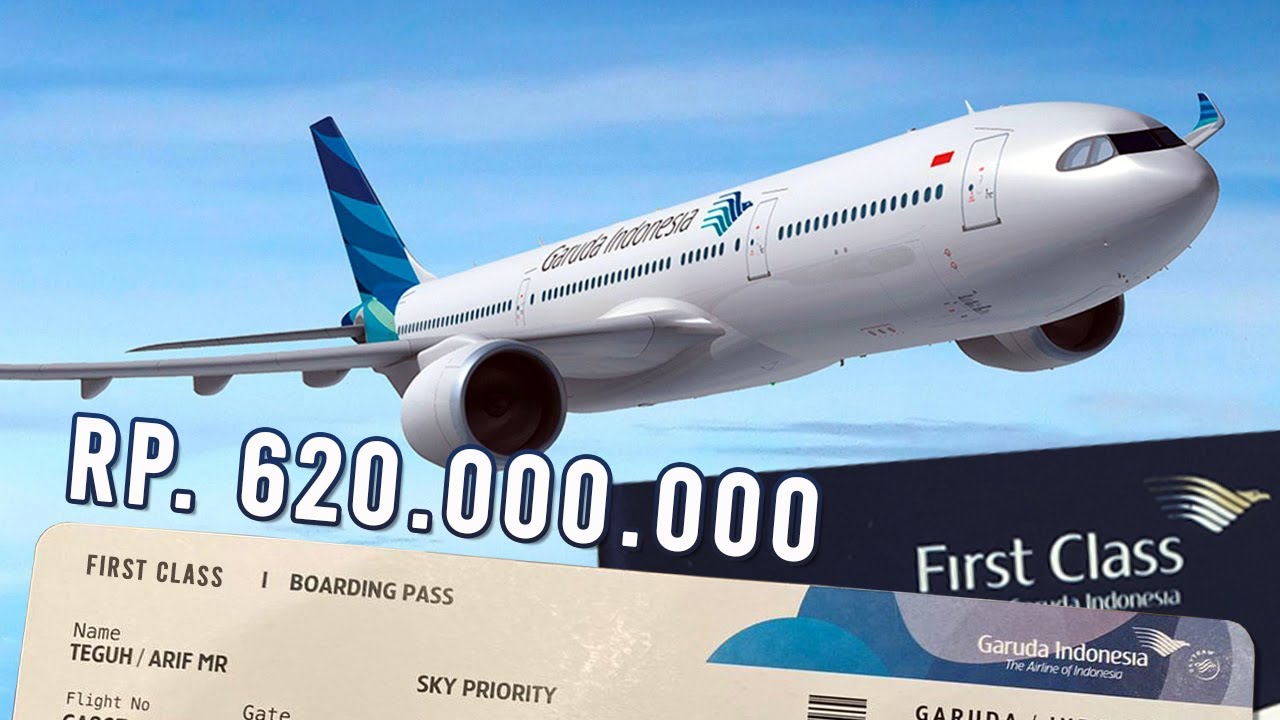 Harganya Rp.620 Juta, TIKET PESAWAT TERMAHAL di Dunia