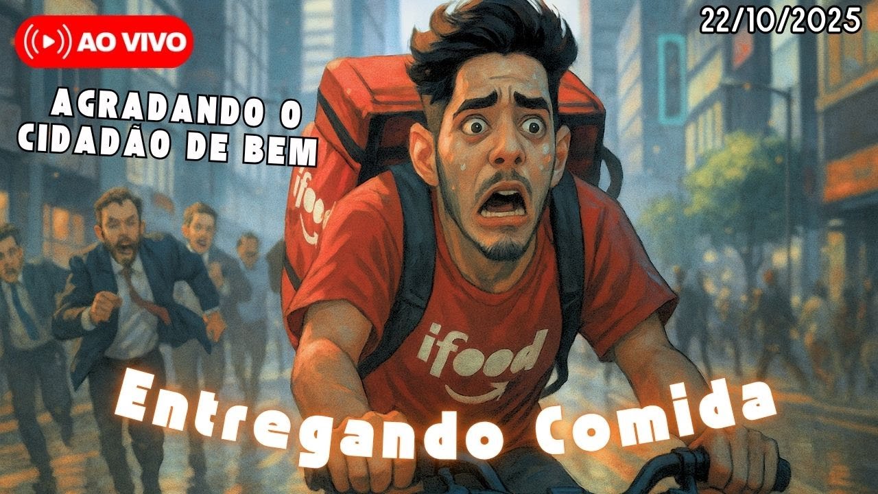 🔴AO VIVO | IRL ENTREGANDO ALIMENTO E AMOR NO LAR CARIOCA 🚴🍜 | 📍RIO DE JANEIRO/RJ