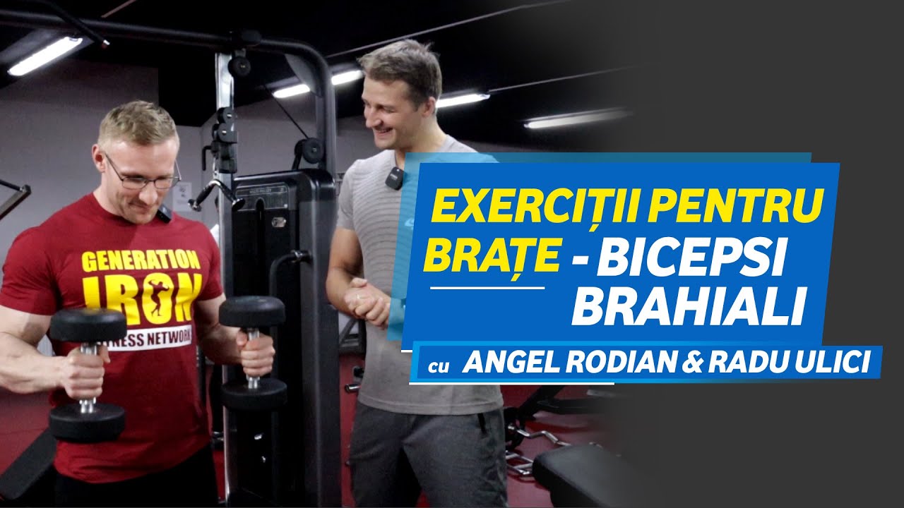 Exerciții pentru brațe 💪 | antrenament bicepși cu gantere » Pro Nutrition