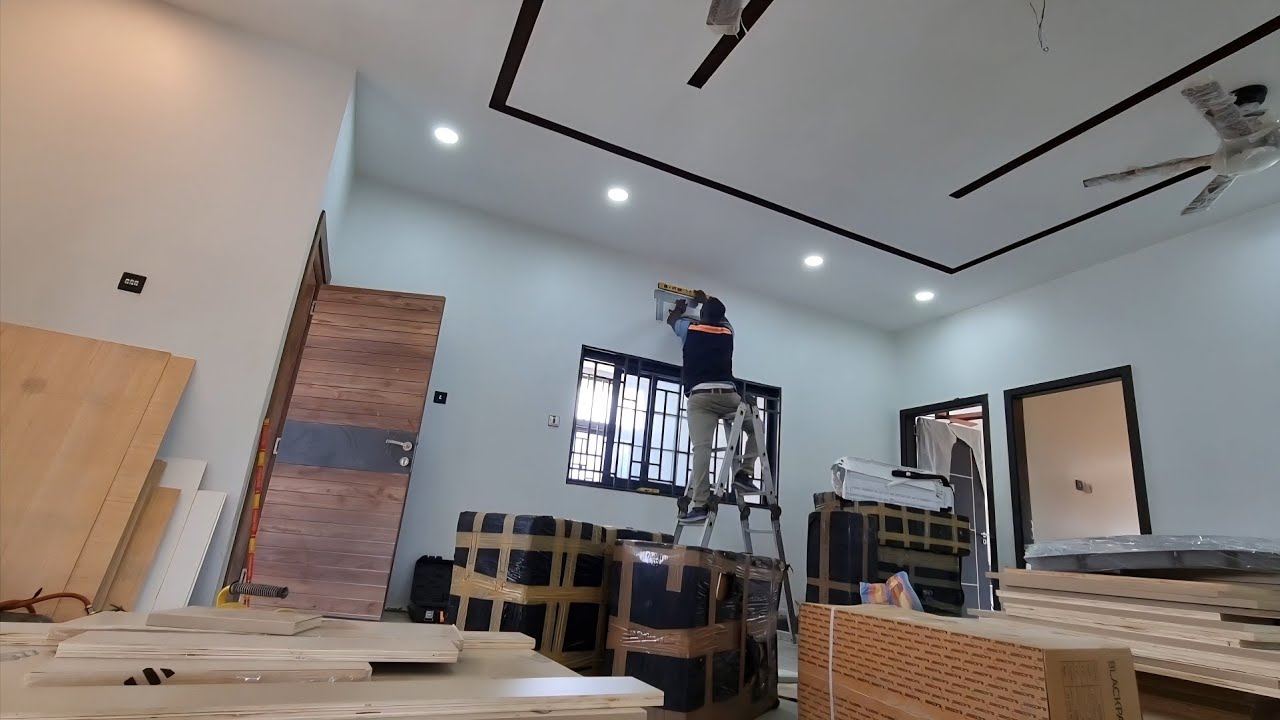 I'M BACK ON AGAIN SITE TO CONTIUNE THE FINISHING  || BUILDING IN GHANA