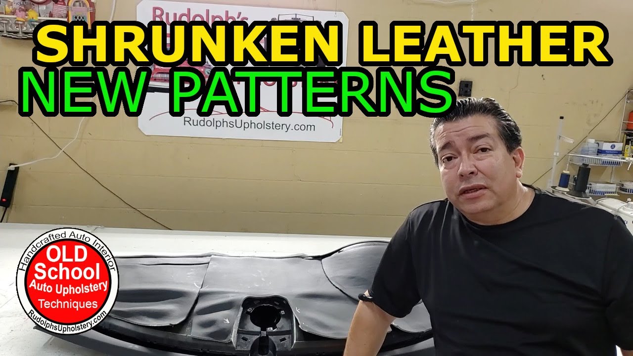How to Repair Shrunk Leather – Step-by-Step Car Upholstery Tutorial