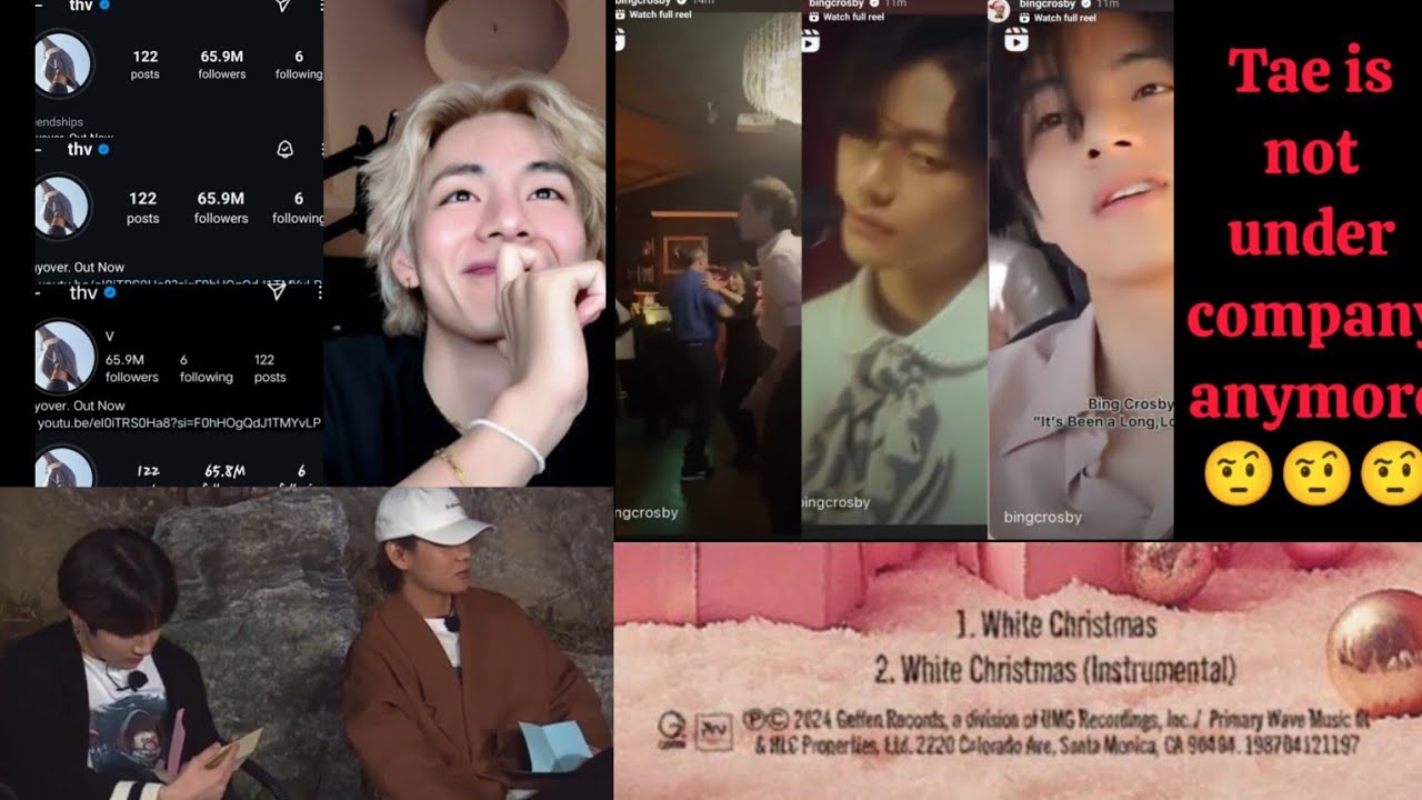 company is not credited for tae's new song is this a hint that he's not gonna be a part of company