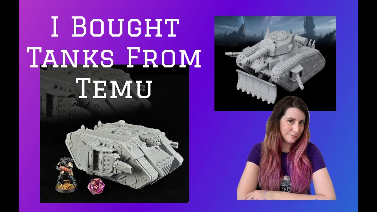 Trying Temu Proxies For Warhammer 40k & Horus Heresy