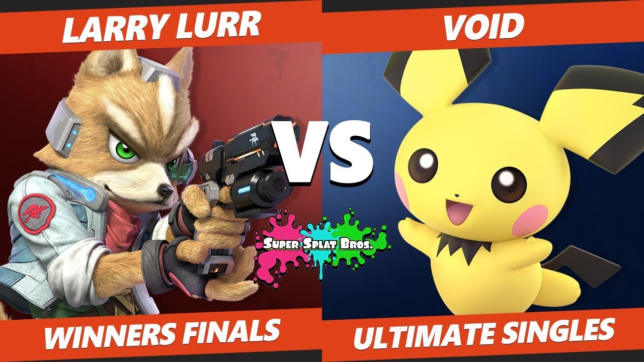 Smash Ultimate Tournament - Larry Lurr (Fox) Vs. CLG | Void (Pichu) Splat Bros SSBU Winners Finals