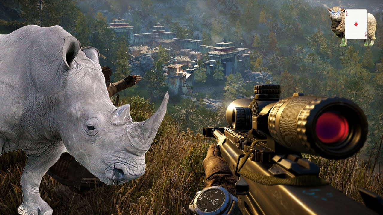 A Rinoc&eacute;rosz Nyom&aacute;ban - Far Cry 4