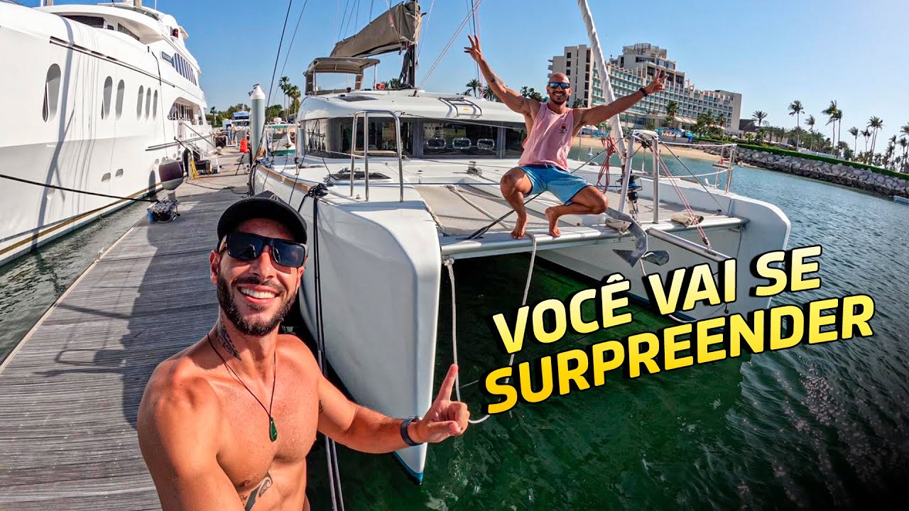 234 | Conheça o catamarã que estamos em Dubai