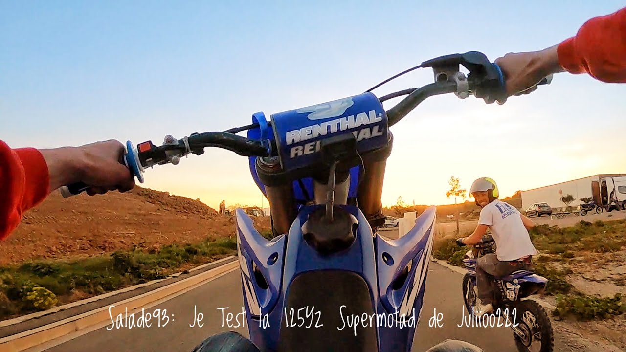 #Salade93Birthday: Je Test la 125Yz Supermotard de Juliioo222😍✊🏻🔥/Aussi 85Kx de DavDav Drc😎👌🏼