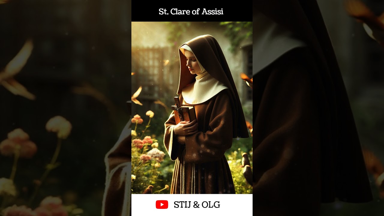 St. Clare of Assisi: A Beacon of Joy and Simplicity #StClareOfAssisi #CatholicSaint #FaithFormation