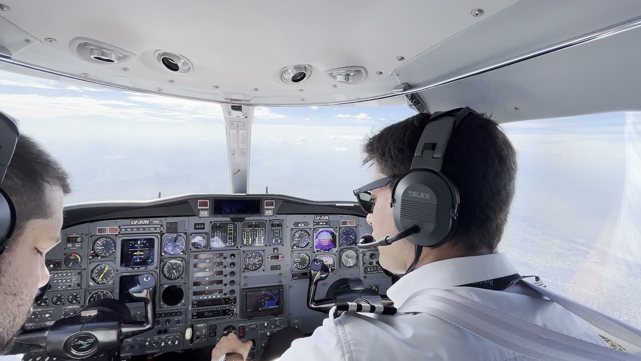 Descenso en Baires - Citation Jet / Royal Class Argentina- Dic 2021