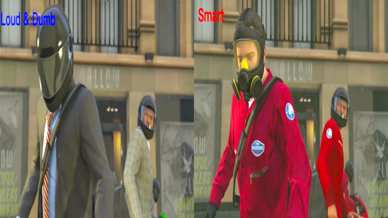 GTA 5 - The Jewel Store Job (Loud vs Smart)
