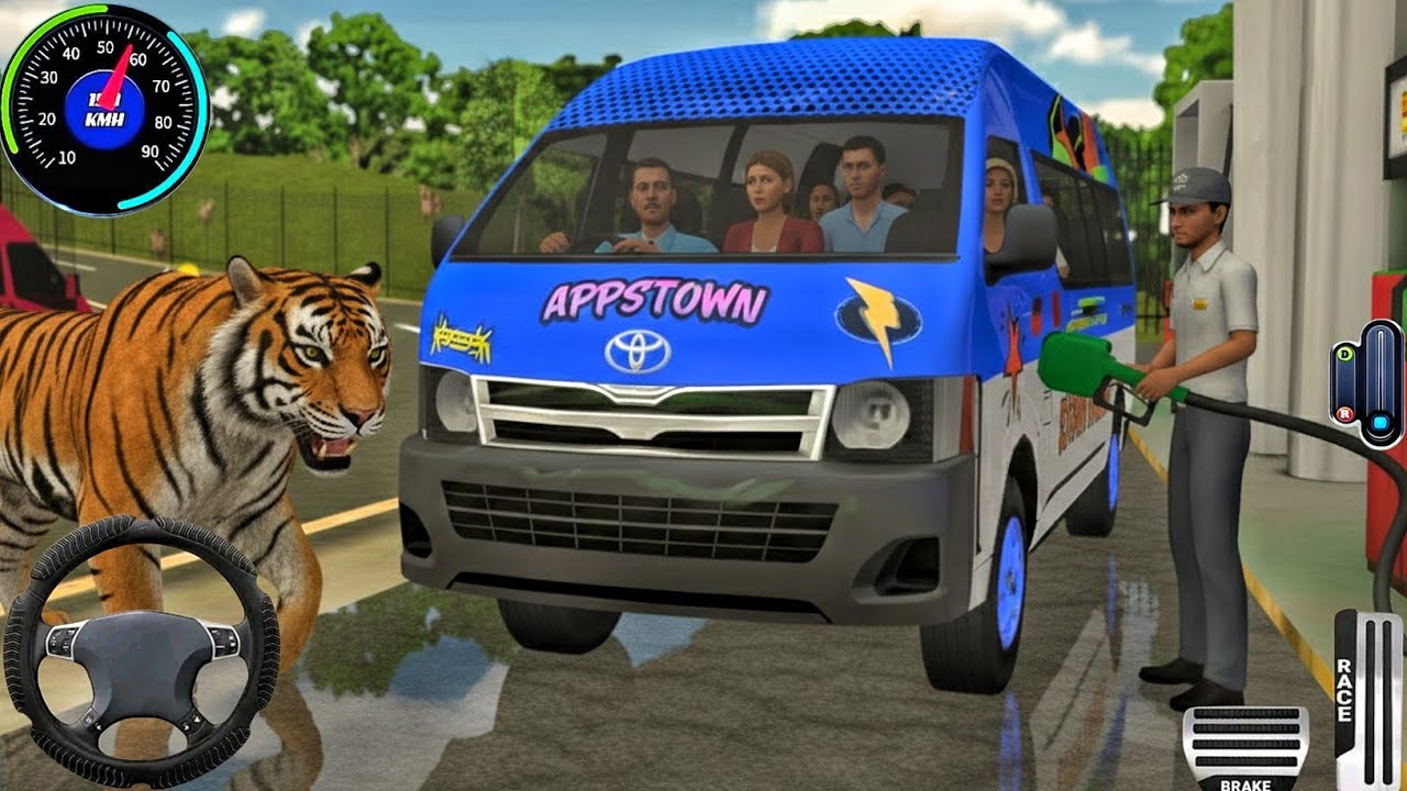 Real Heavy Duty School Bus Driving - Bus Games 2026 - Bus Game Android Gameplay