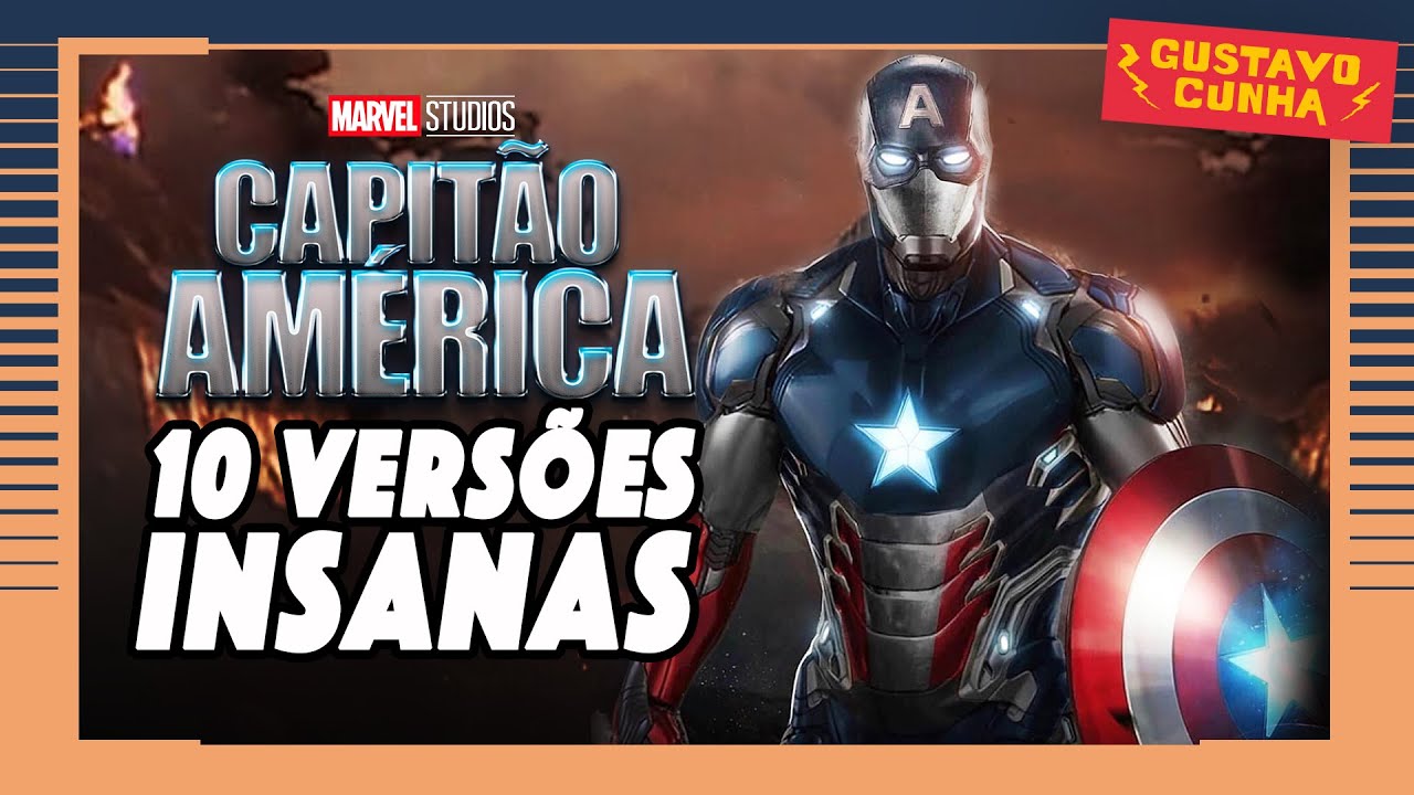 10 VERSÕES ALTERNATIVAS do CAPITÃO AMÉRICA