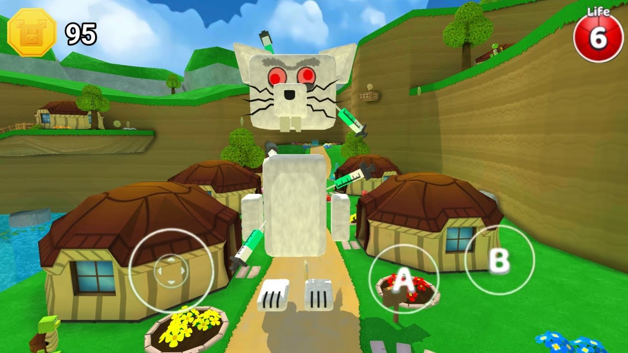 Rat Boss in Turtletown + Super Bear Adventure Gameplay Walkthrough 