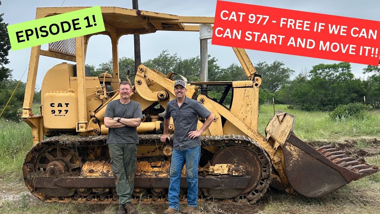 Non-Running Cat 977 - It's FREE If I Can Start and Move It in 3 Days!!!