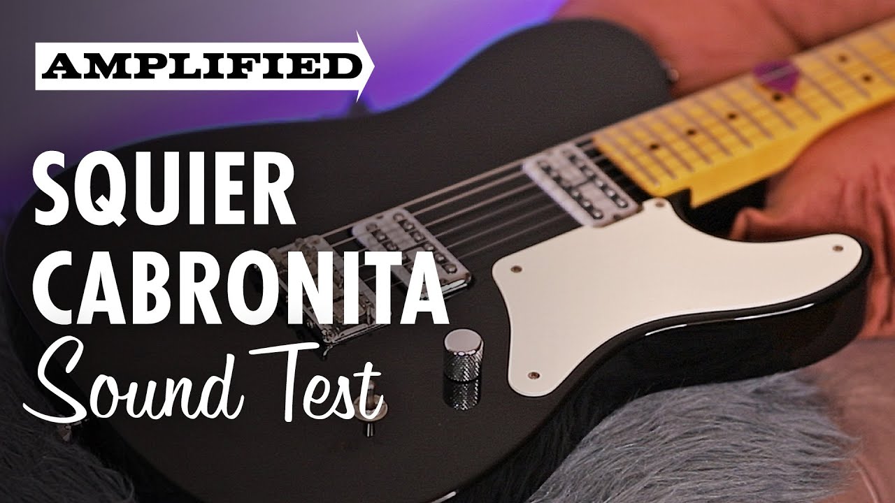 Squier Cabronita Telecaster Demo (Vintage Modified Series with Fideli'Tron pickups)