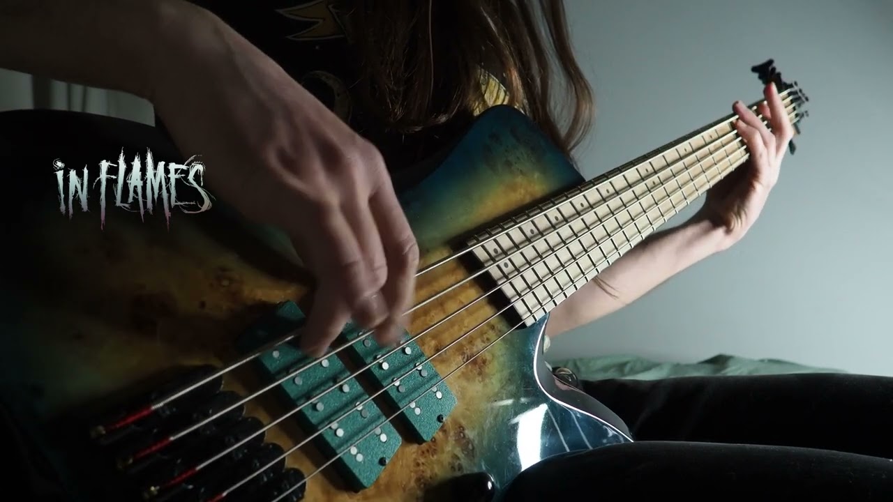 In Flames - My  Sweet Shadow (bass cover)