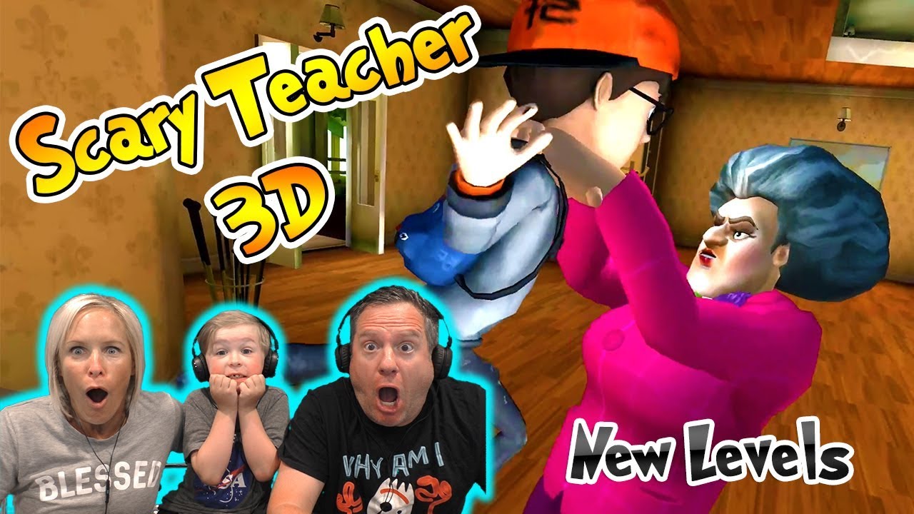 Scary Teacher 3D Horror Game - New Levels Walkthrough