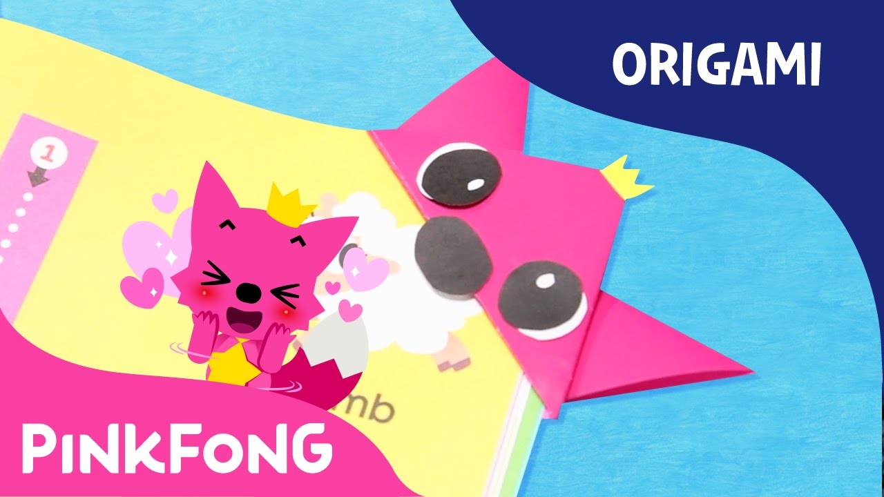 PINKING Bookmark | Hello Pinkfong With Origami | PINKFONG Origami | PINKFONG Songs for Children
