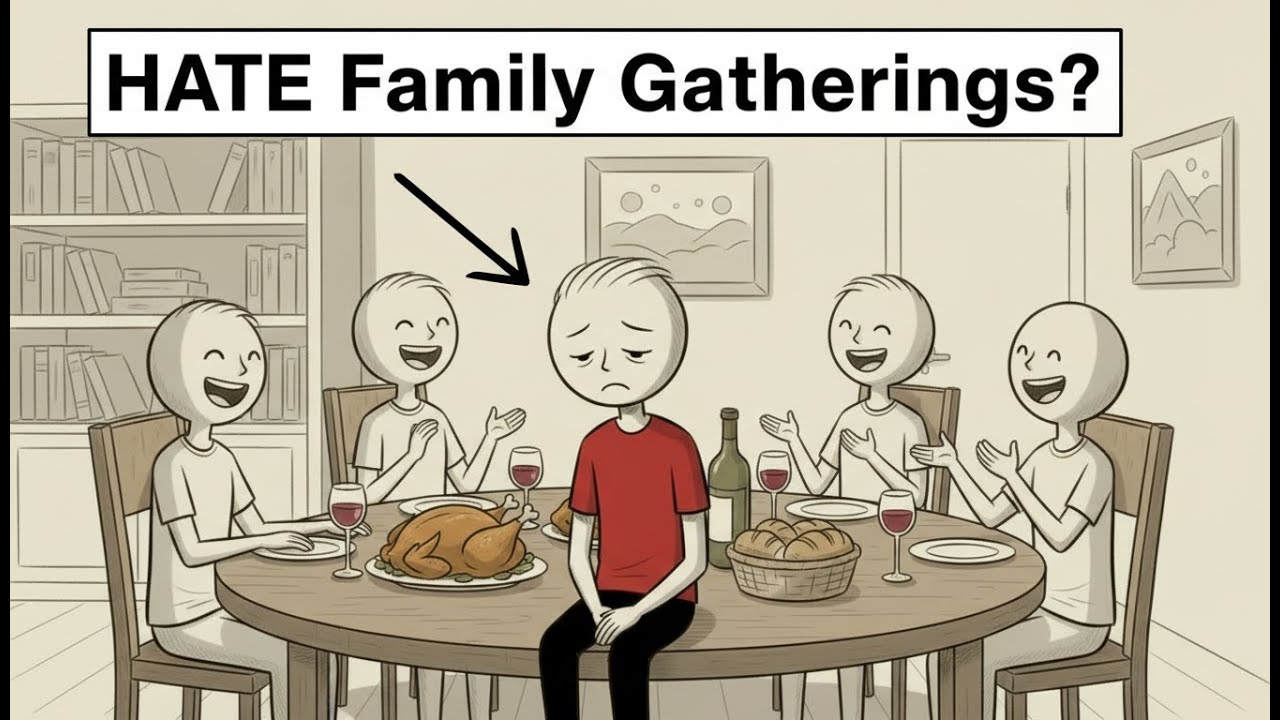 Psychology of People Who HATE Family Gatherings | Psychology Facts