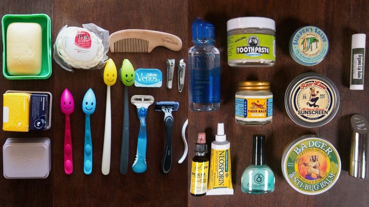 SOLID NATURAL ZERO WASTE TRAVEL TOILETRIES - Full Time Family Travel