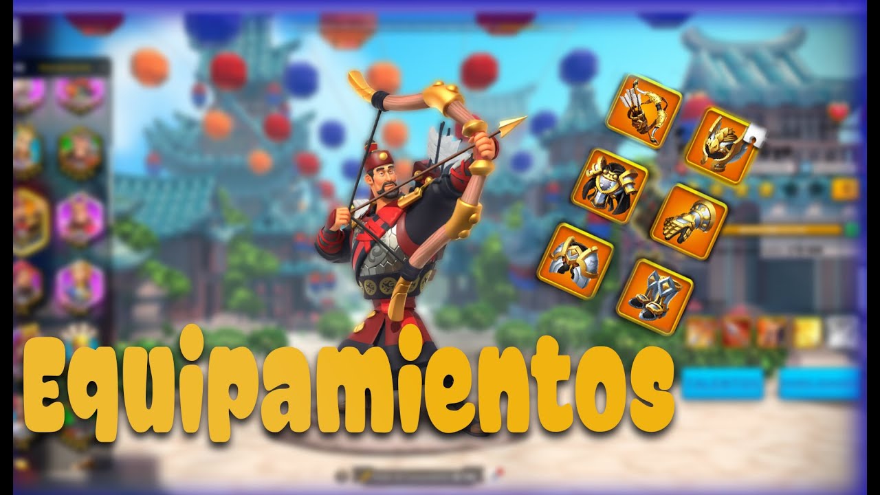Equipamientos arqueros - Rise of Kingdoms