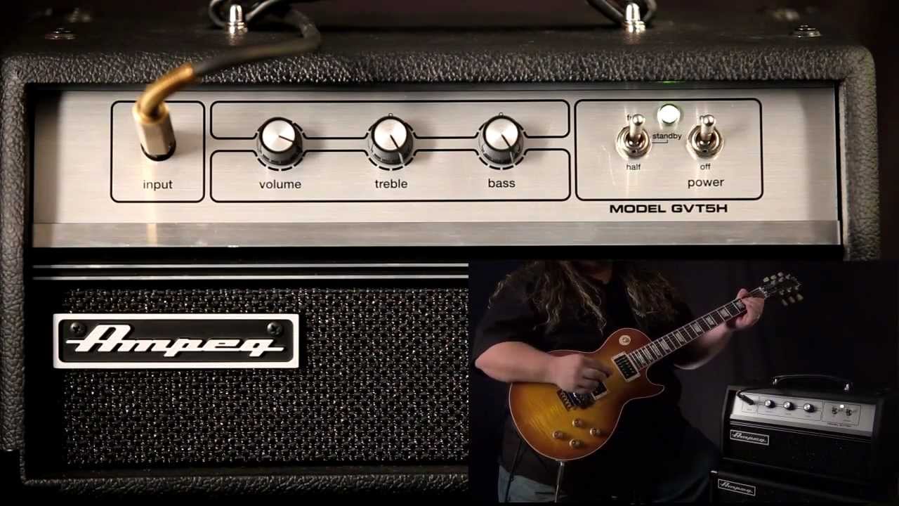 Ampeg GVT Tube Guitar Amps -- GVT5H & GVT5-110