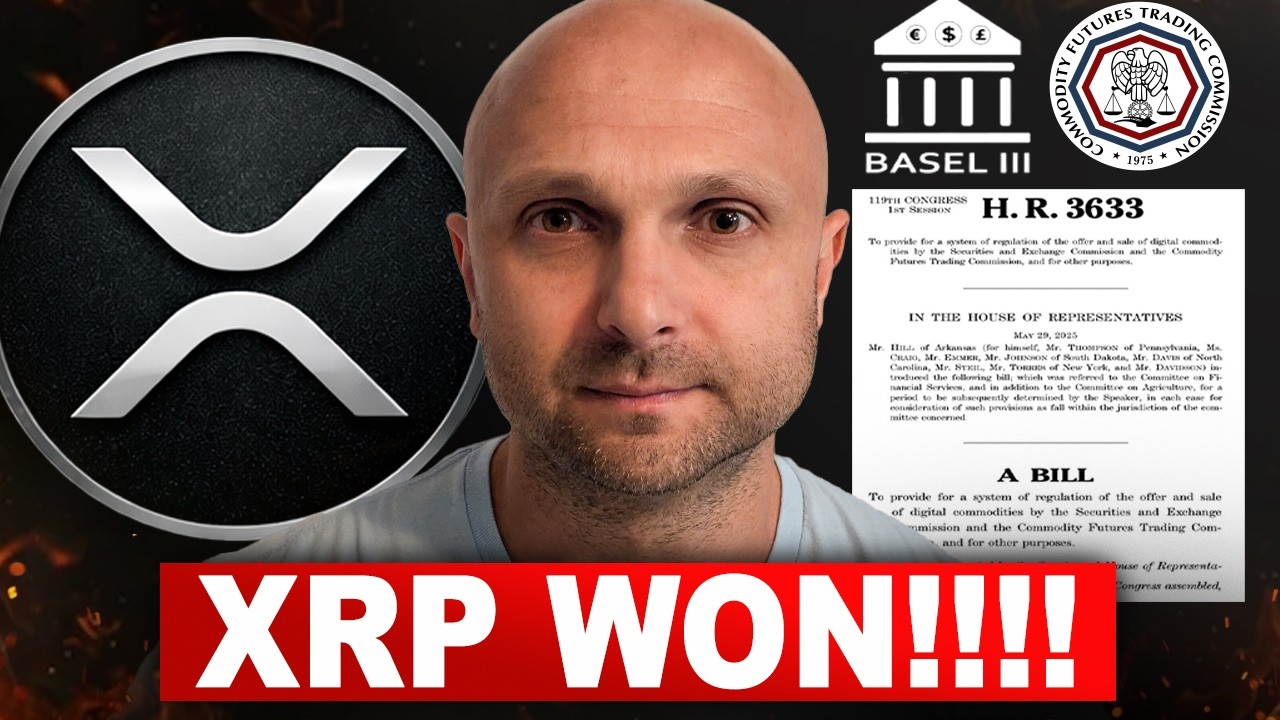 Базель III + Комиссия по торговле товарными фьючерсами + Закон о ясности!!! XRP выигрывает всё!!!