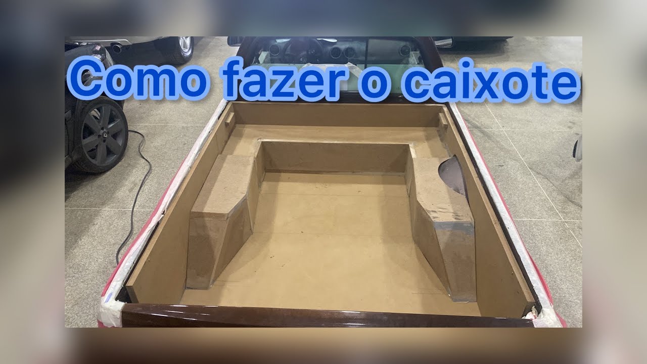 COMO FAZER CAIXA NO ACRÍLICO SAVEIRO G4
