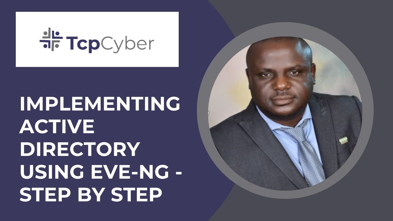 Implementing Active Directory Using EvE-NG - Step By step!